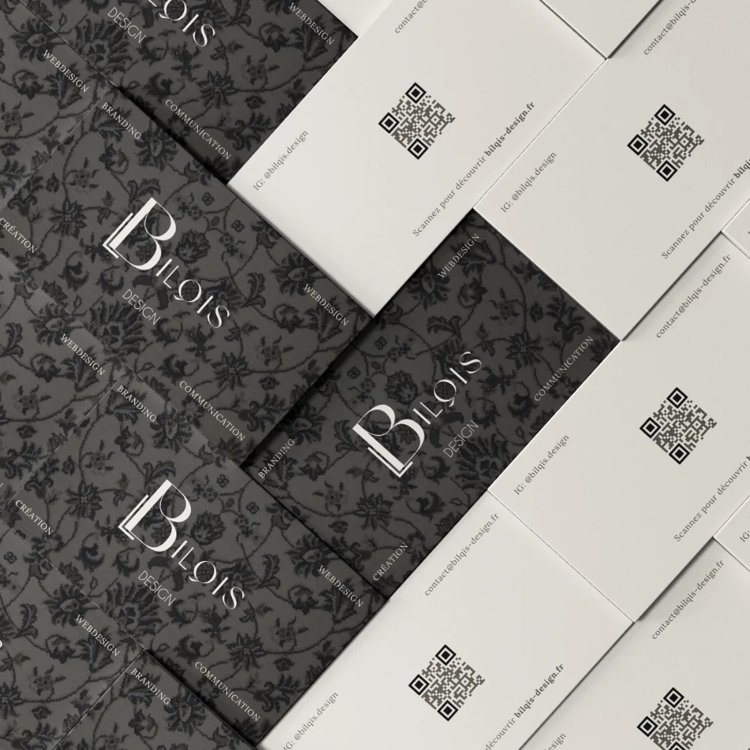 Carte de visite Bilqis Design